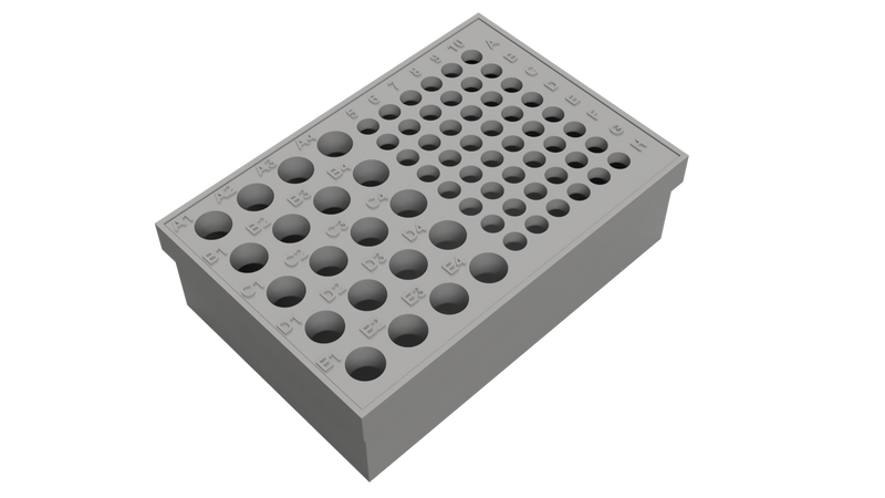 LHS Tube Rack & Tube Holder Plattform