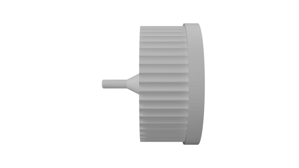 G45 Lid with 1 - 5 Tubing Connectors (OD-3.6/ID-1.6mm)