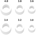 Tube Stopper - Test Pack 3.0 - 4.0mm (10 units each/Pack)