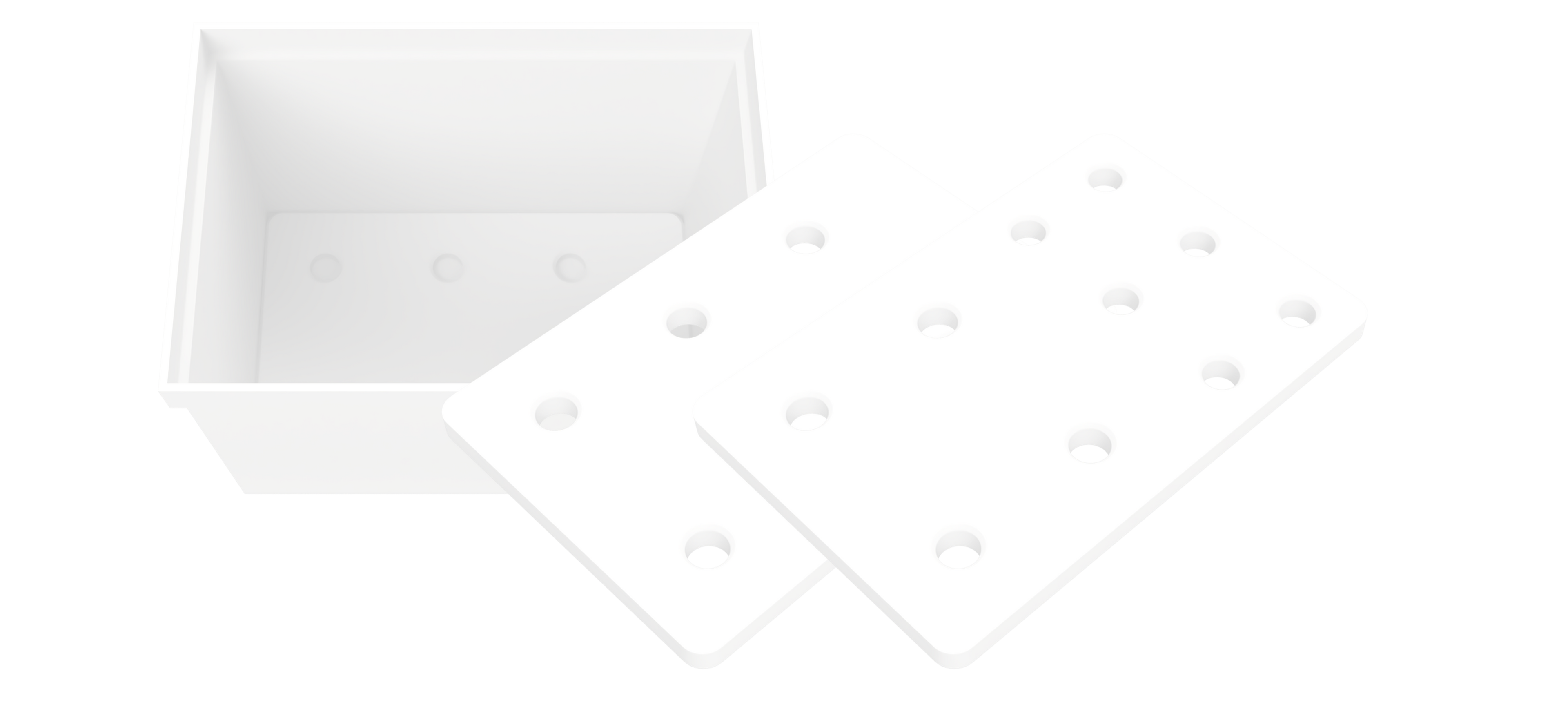 Bottom Plate 15 – for 15 mL Centrifuge Tubes