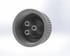 G45-Lid with 1 - 3 Tubing Connectors (OD-7.0/ID-3.6mm)