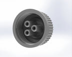 G45-Lid with 1 - 3 Tubing Connectors (OD-8.8/ID-5.0mm)