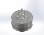 G45-Lid with 1 - 5 Tubing Connectors (OD-3.6/ID-1.6mm) – view 9