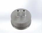 G45-Lid with 1 - 3 Tubing Connectors (OD-8.8/ID-5.0mm)