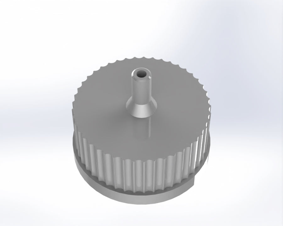 G45-Lid with 1 - 3 Tubing Connectors (OD-7.0/ID-3.6mm)
