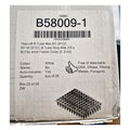 BIOplastics B58009-1 box label – Tear-off 8-Tube Mat, 0.2 mL, white, box of 25