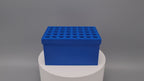 Tube Holder 40× 1.5/2 mL Screw Cap – blue – in a Tube Rack, video