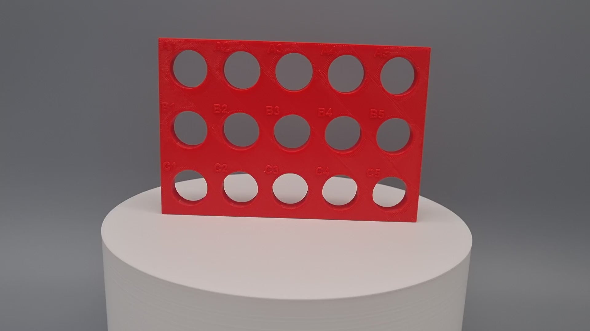Tube Holder 15× 15 mL – red – 360° video