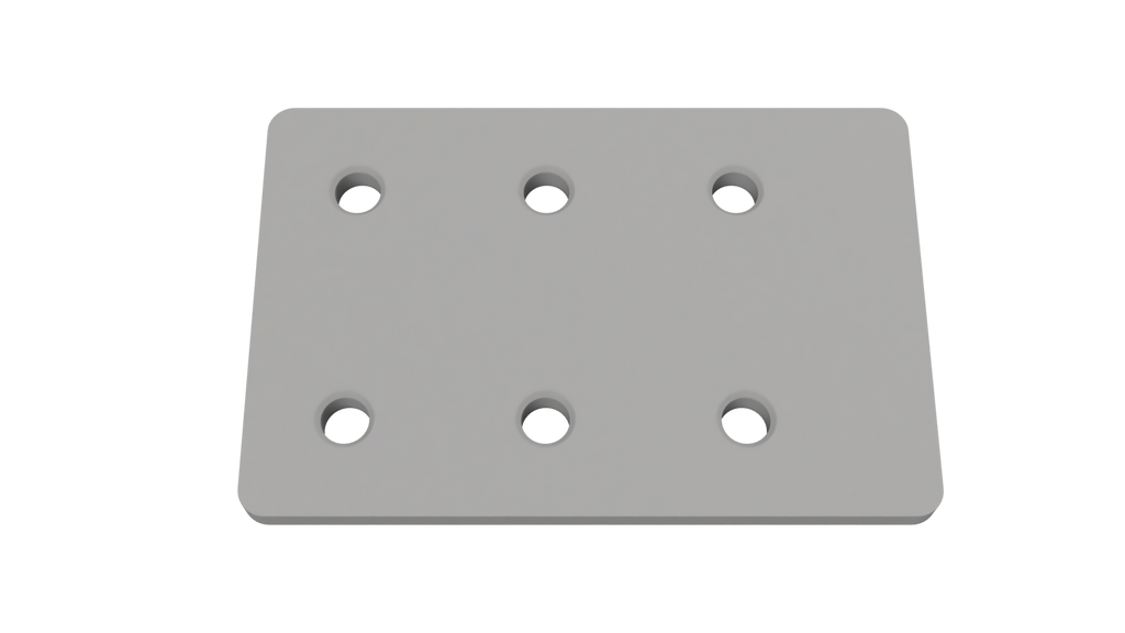 Bottom Plate 6 – for 50 mL Centrifuge Tubes