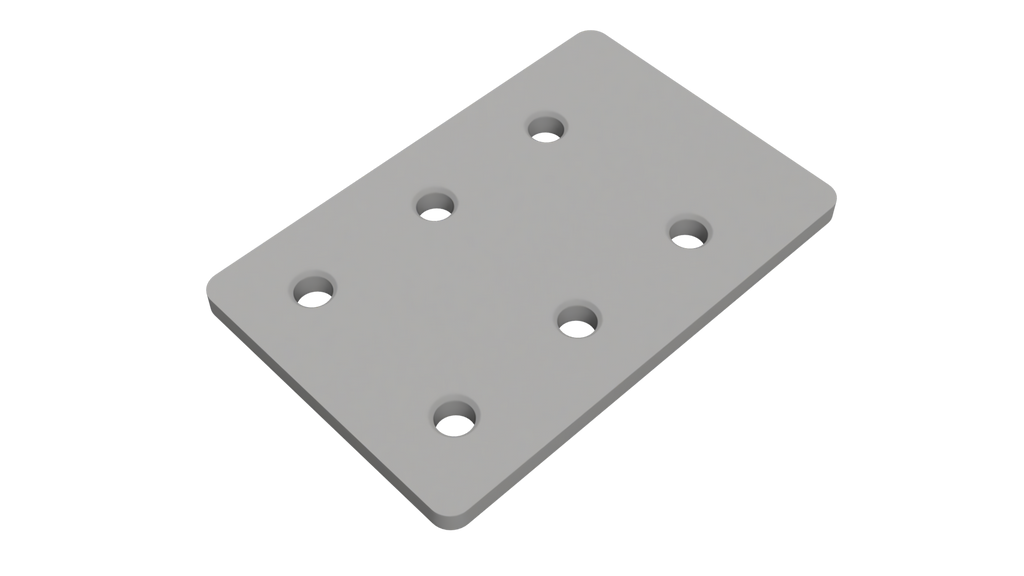 Bottom Plate 6 – for 50 mL Centrifuge Tubes