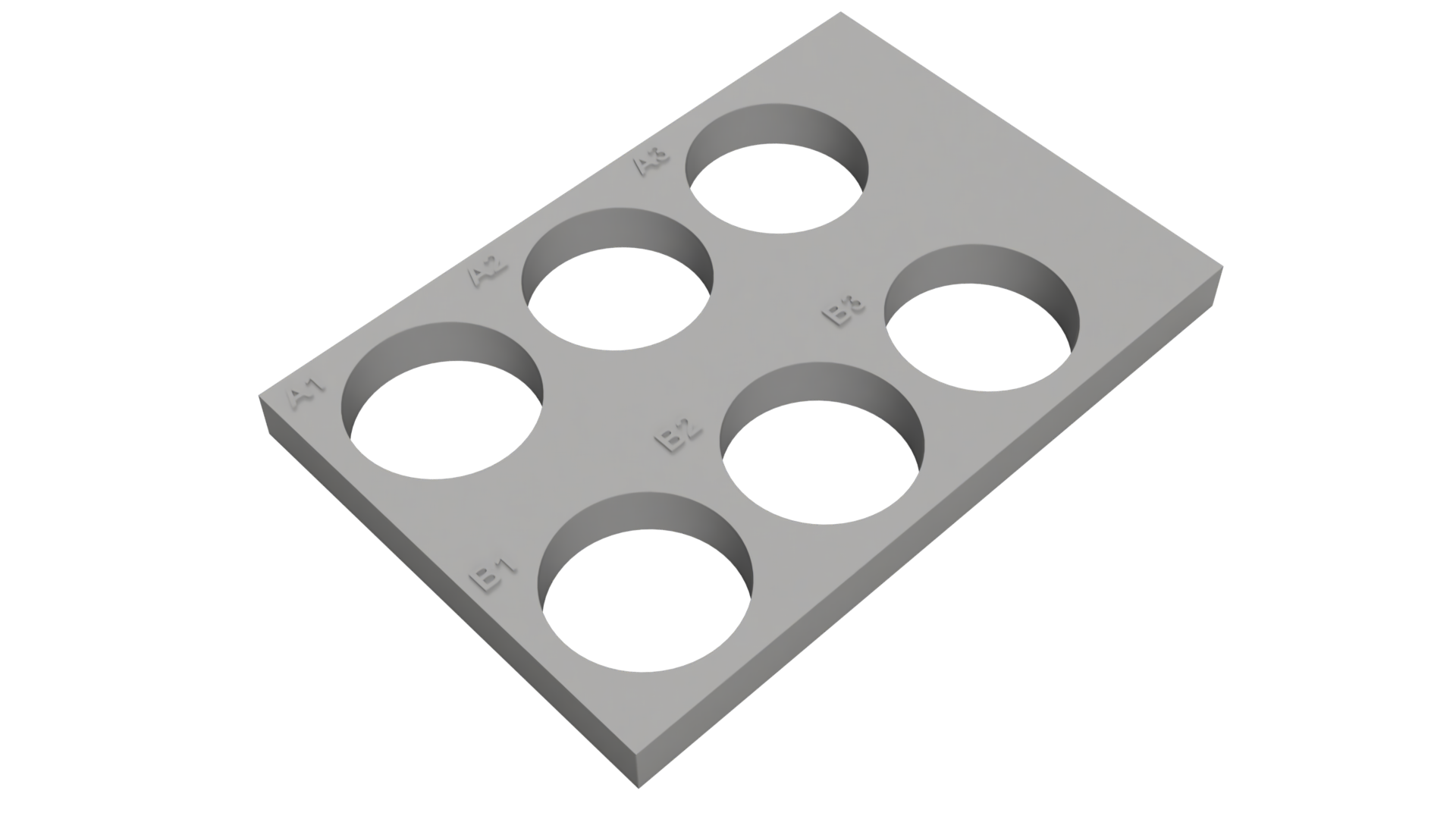 Tube Holder – 6× 50 mL Centrifuge Tubes