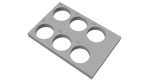 Tube Holder – 6× 50 mL Centrifuge Tubes