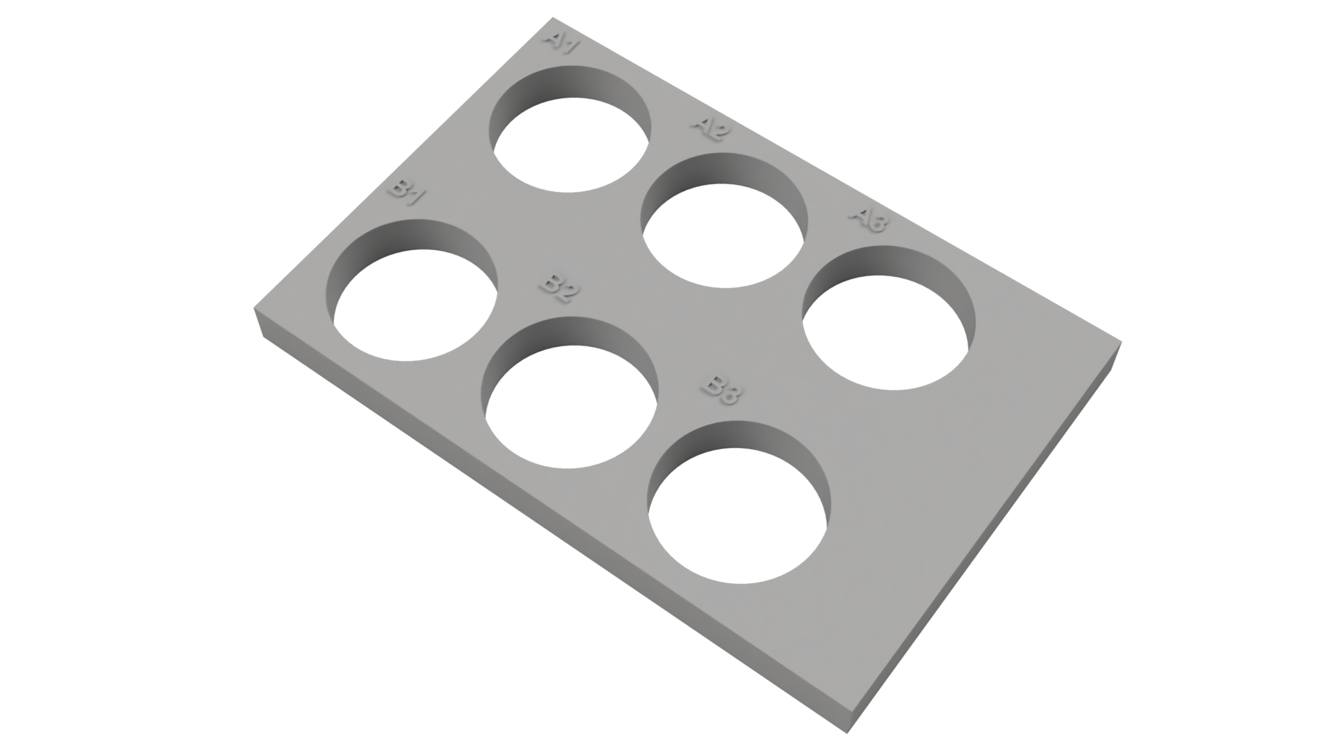Tube Holder – 6× 50 mL Centrifuge Tubes