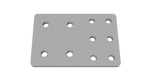Bottom Plate 10 – for 15 mL + 50 mL Centrifuge Tubes