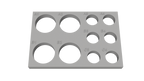 Tube Holder – 4× 50 mL + 6× 15 mL Centrifuge Tubes