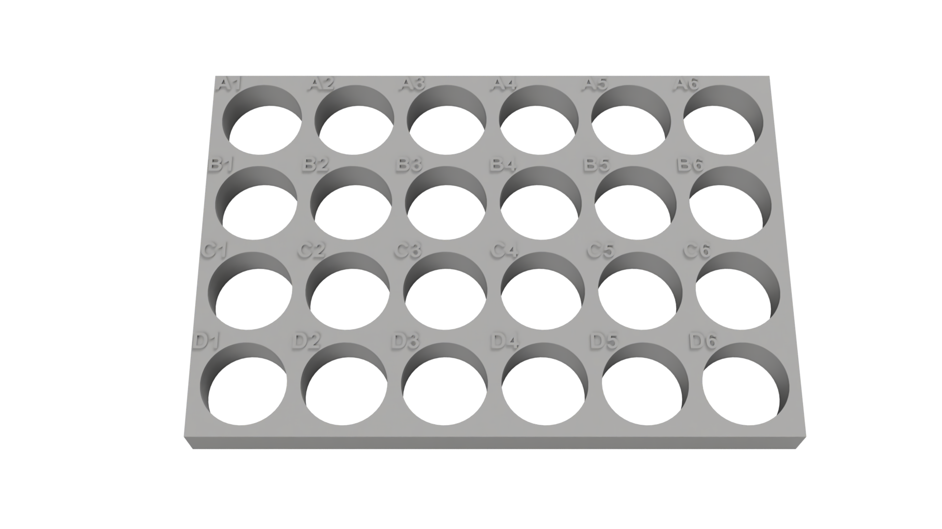Tube Holder – 24× 15 mL Centrifuge Tubes (without Lid)