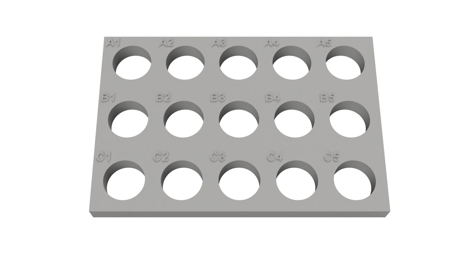 Tube Holder – 15× 15 mL Centrifuge Tubes