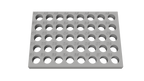 Tube Holder – 40× 1.5/2 mL Microcentrifuge & Cryo Tubes (Screw Cap)