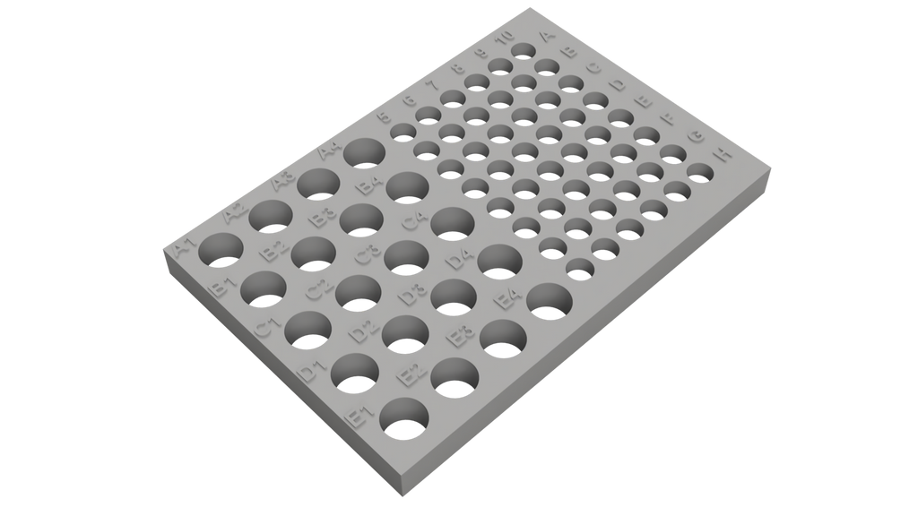 Tube Holder 48× PCR + 20× 1,5/2 mL Screw-Cap