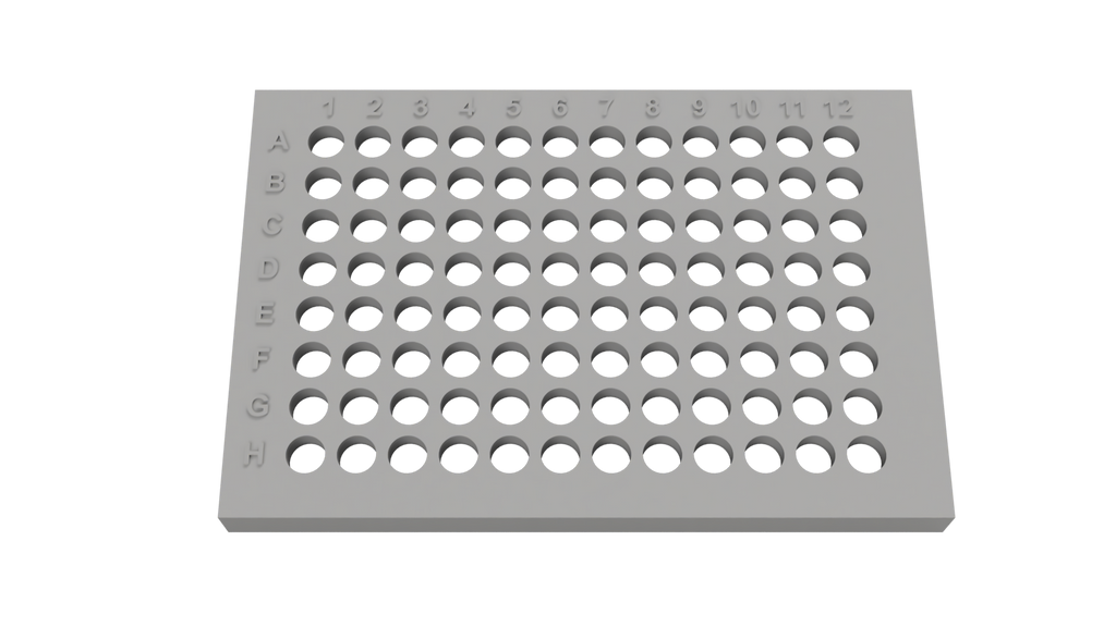 Tube Holder – 96× 0.2/0.5 mL PCR Tubes/Strips/Plates