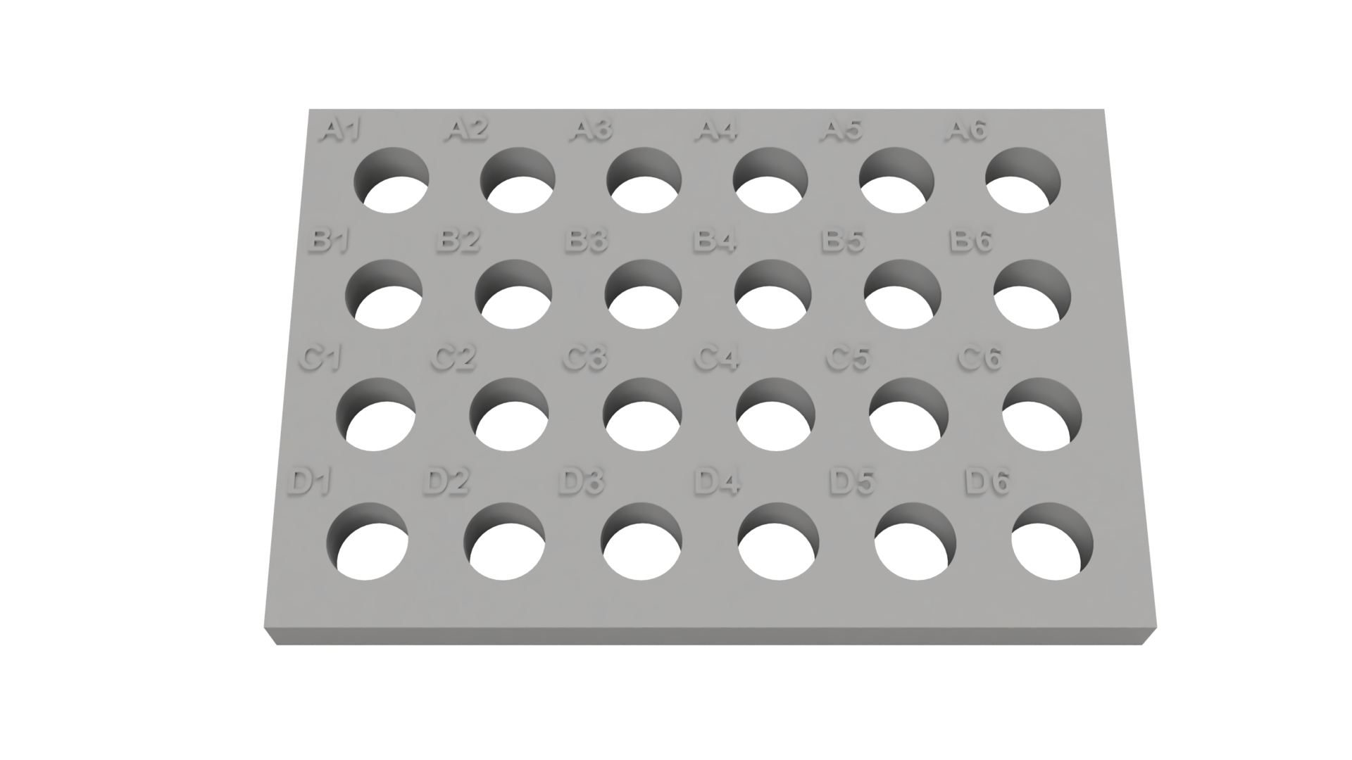 Tube Holder – 24× 2 mL HPLC Vials