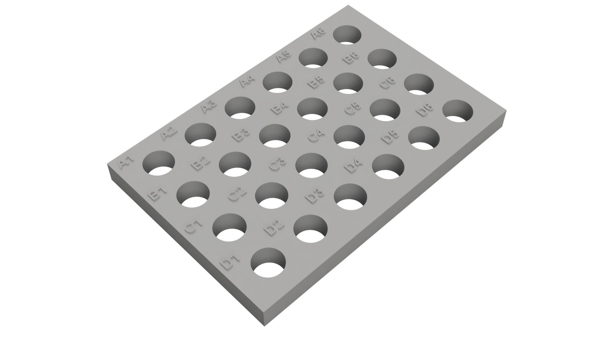 Tube Holder – 24× 2 mL HPLC Vials