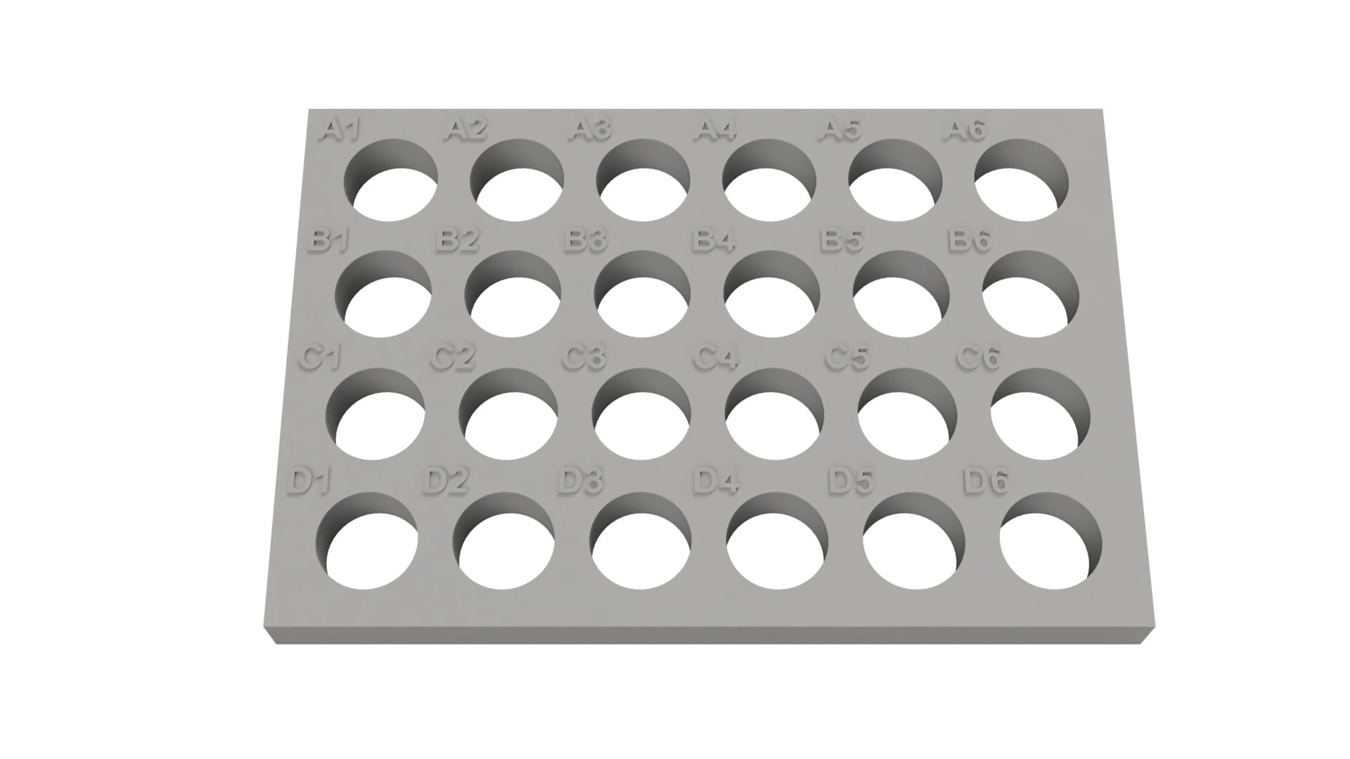 Tube Holder – 24× 4 mL HPLC Vials