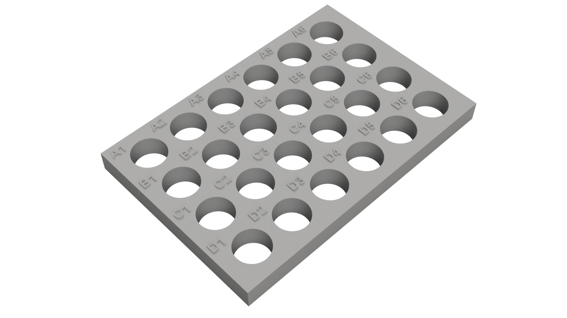 Tube Holder – 24× 4 mL HPLC Vials