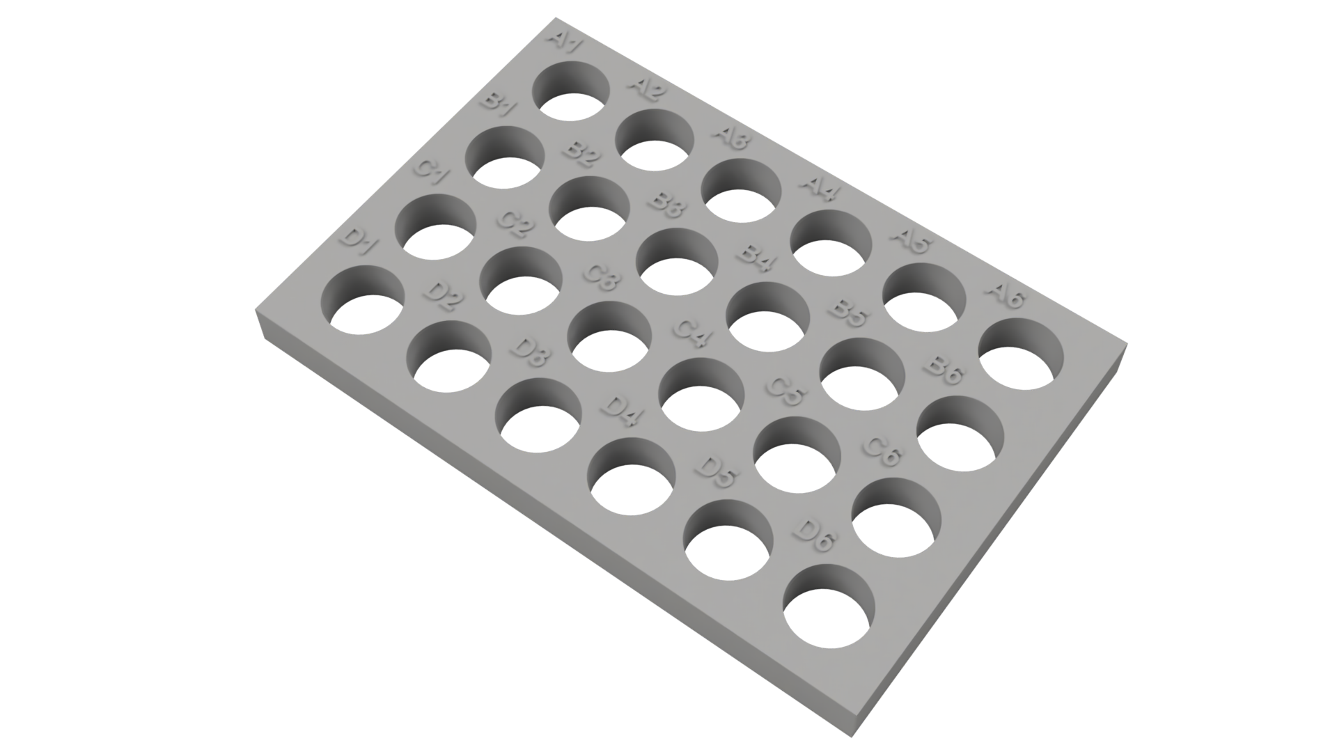 Tube Holder – 24× 4 mL HPLC Vials