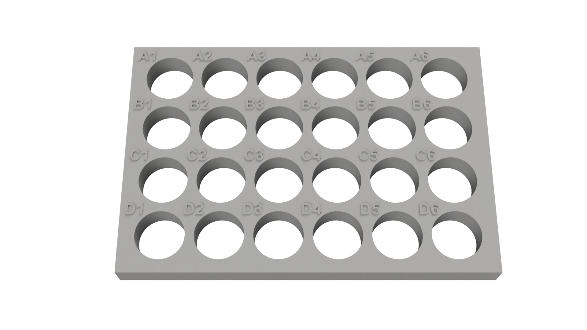 Tube Holder – 24× 7 mL HPLC Vials