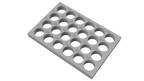 Tube Holder – 24× 7 mL HPLC Vials