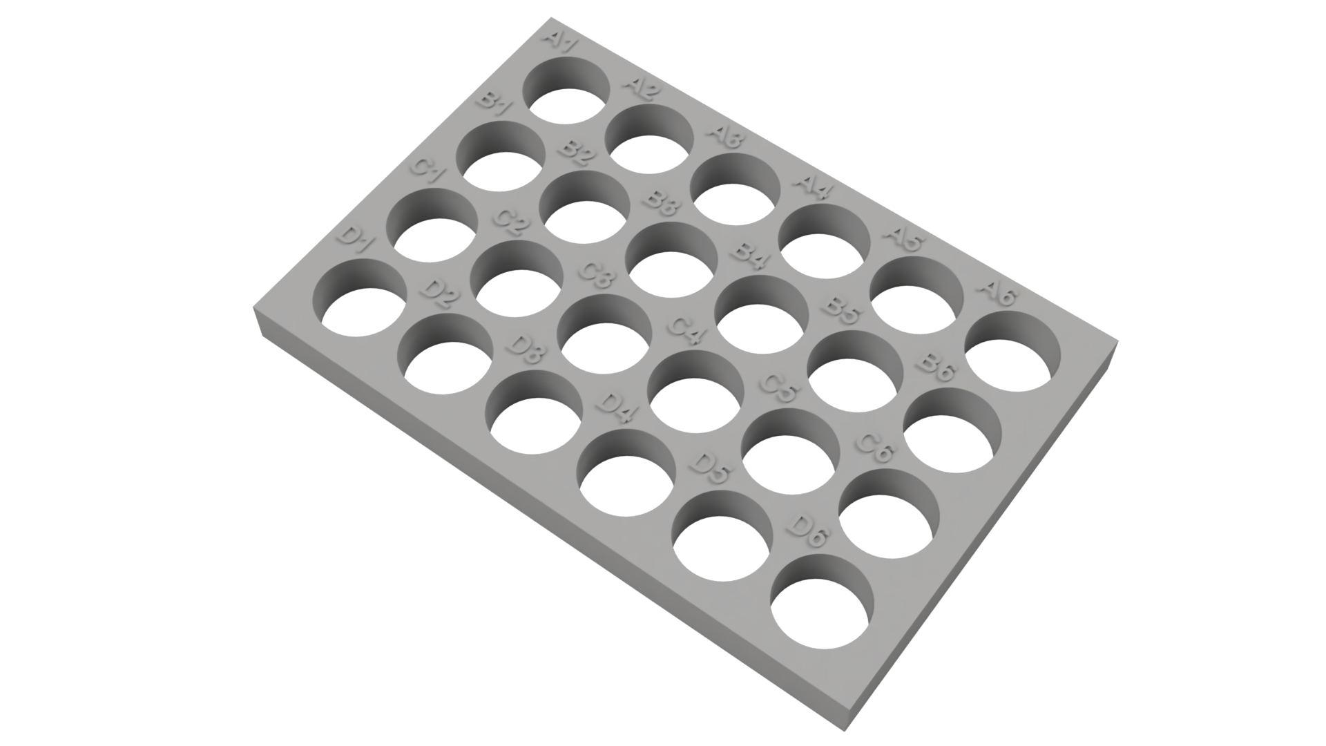 Tube Holder – 24× 7 mL HPLC Vials