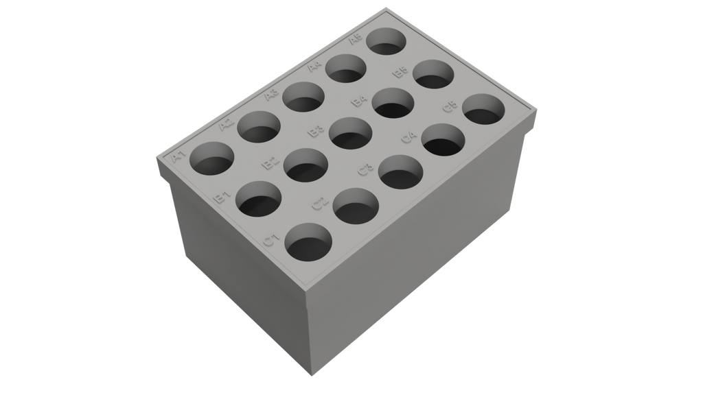 Tube Rack M – SBS Tube Rack for 5 mL & Mixed Tube Formats