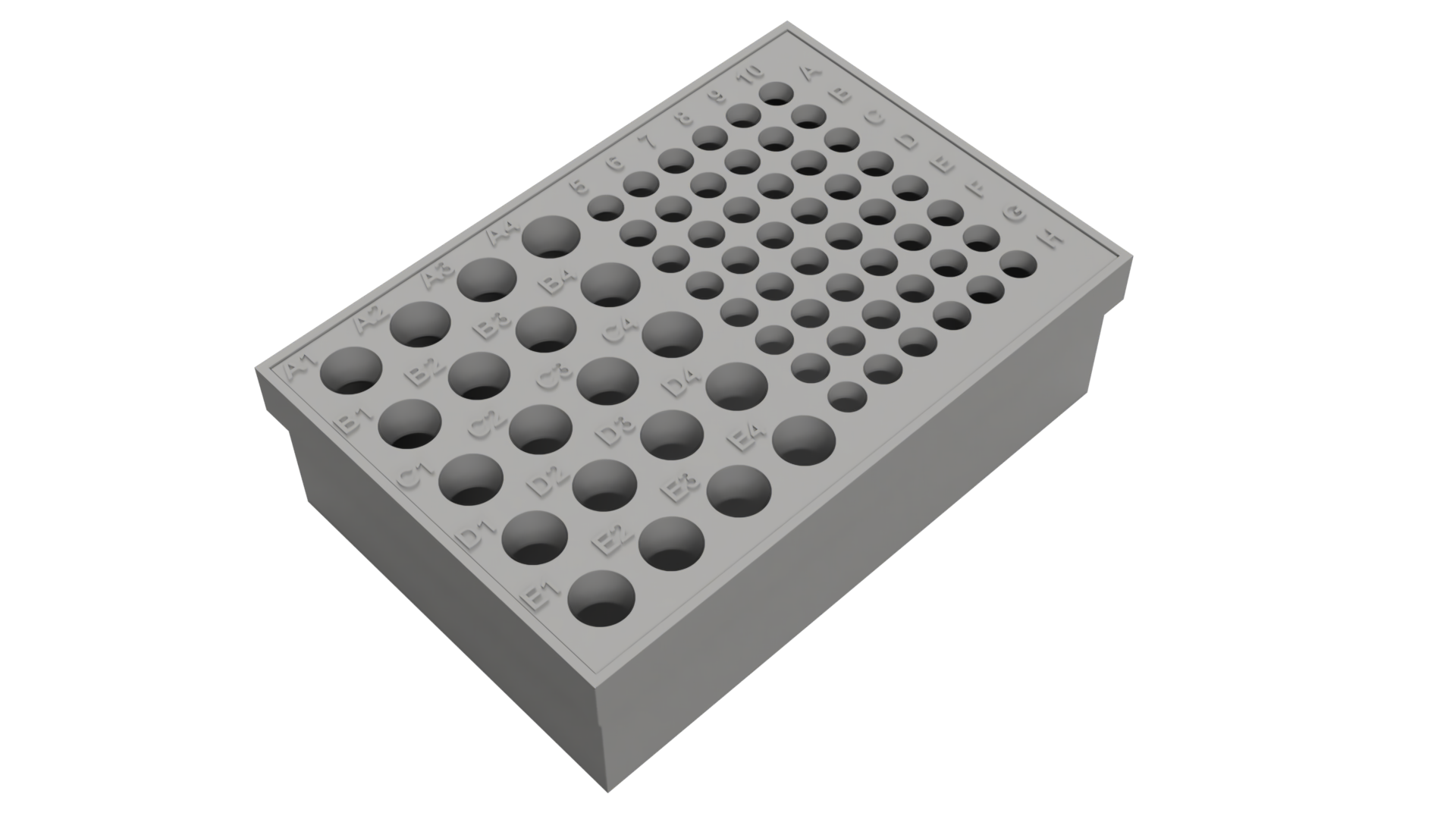 Tube Rack S – SBS Tube Rack for 1.5/2 mL & PCR Tubes