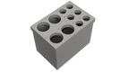 Tube Rack L – Large SBS Tube Rack for 15 mL & 50 mL Centrifuge Tubes