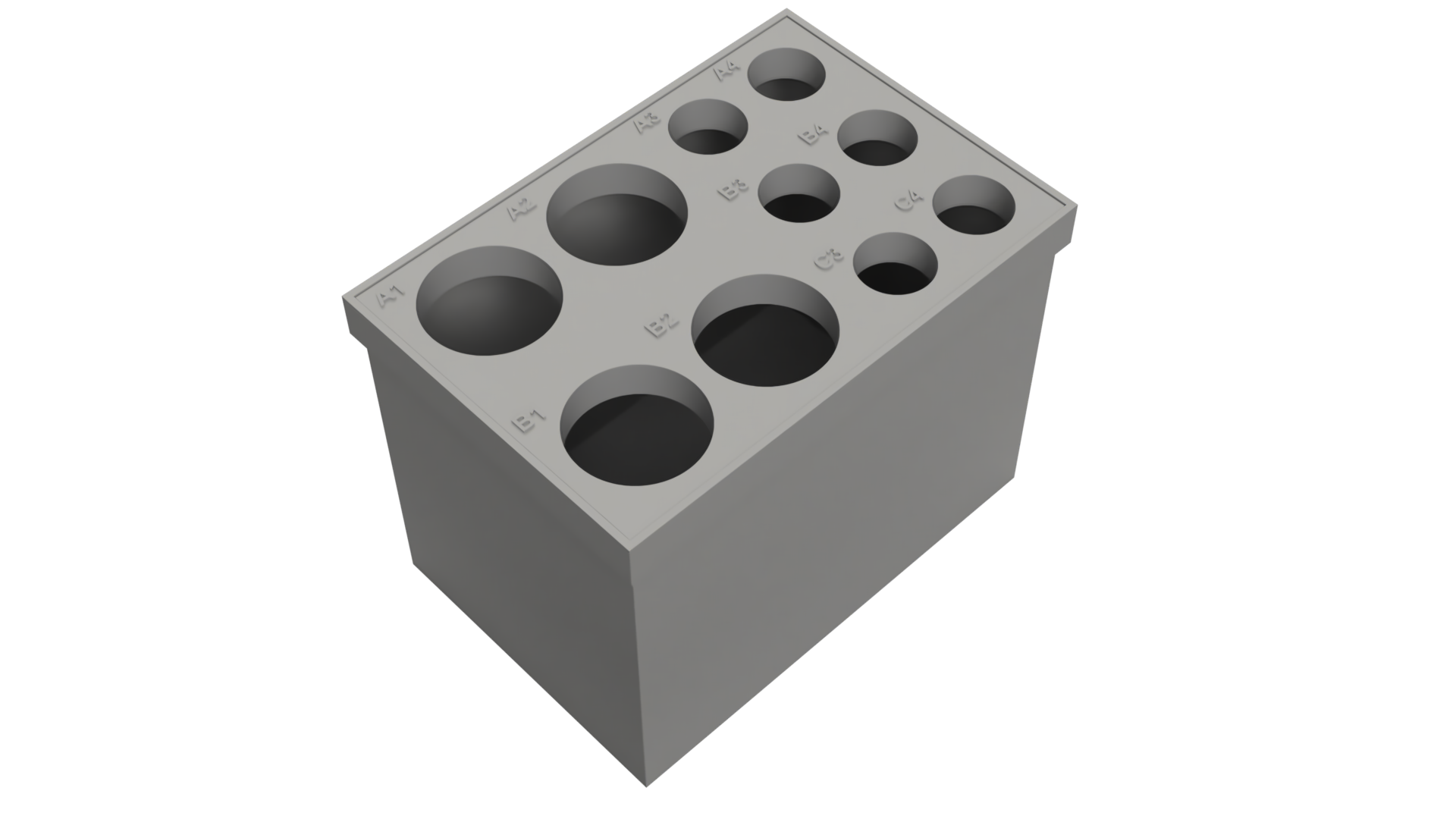 Tube Rack L – Large SBS Tube Rack for 15 mL & 50 mL Centrifuge Tubes