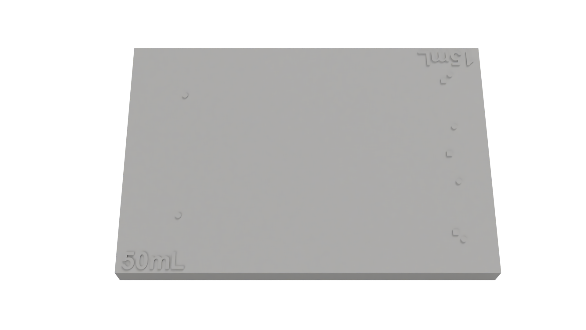 Calibration Plate – Embossed (Single-Sided)