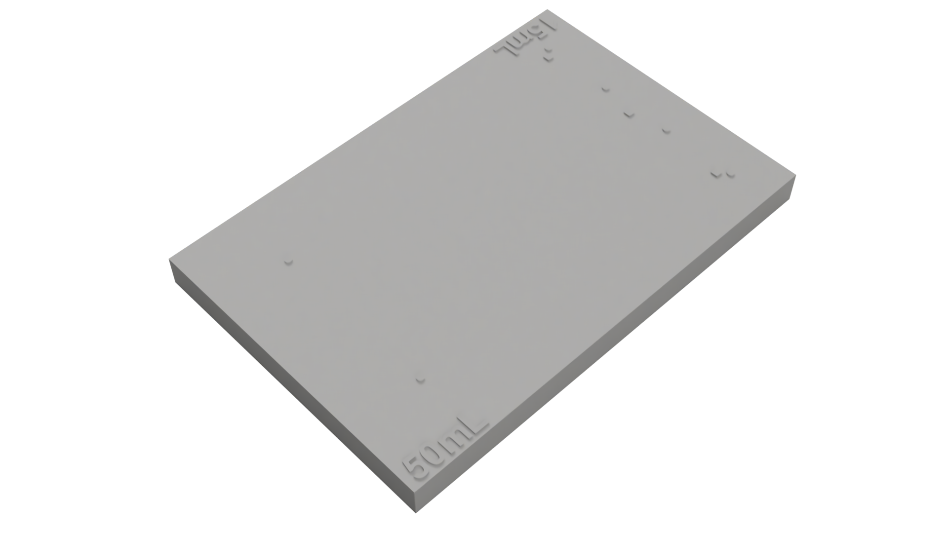 Calibration Plate – Embossed (Single-Sided)
