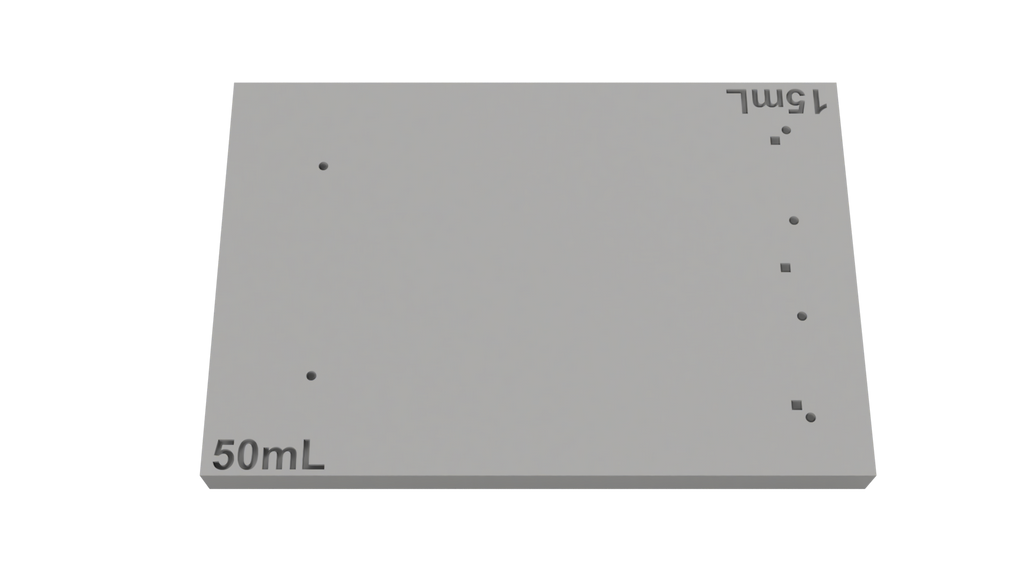 Calibration Plate – Debossed (Double-Sided)