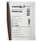 VWR® 96-Well PCR-Platte, ungesäumt, 0,2 mL – Neu 100 Stück pro Packung Meng. – Packungsetikett